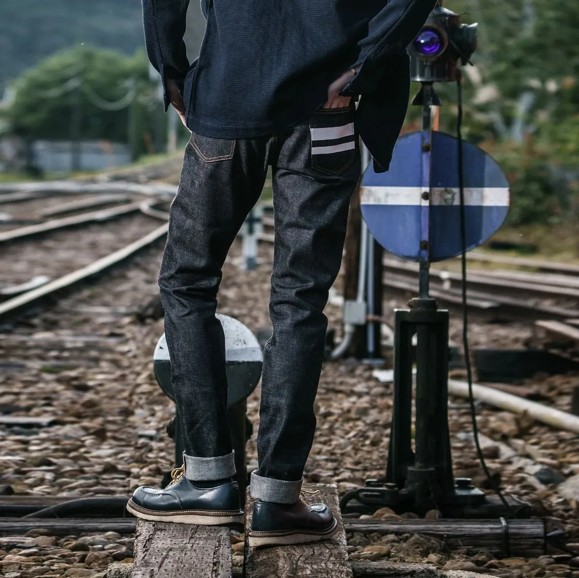 0405-SP "Going to Battle" 15.7oz Selvedge Denim - High Tapered
