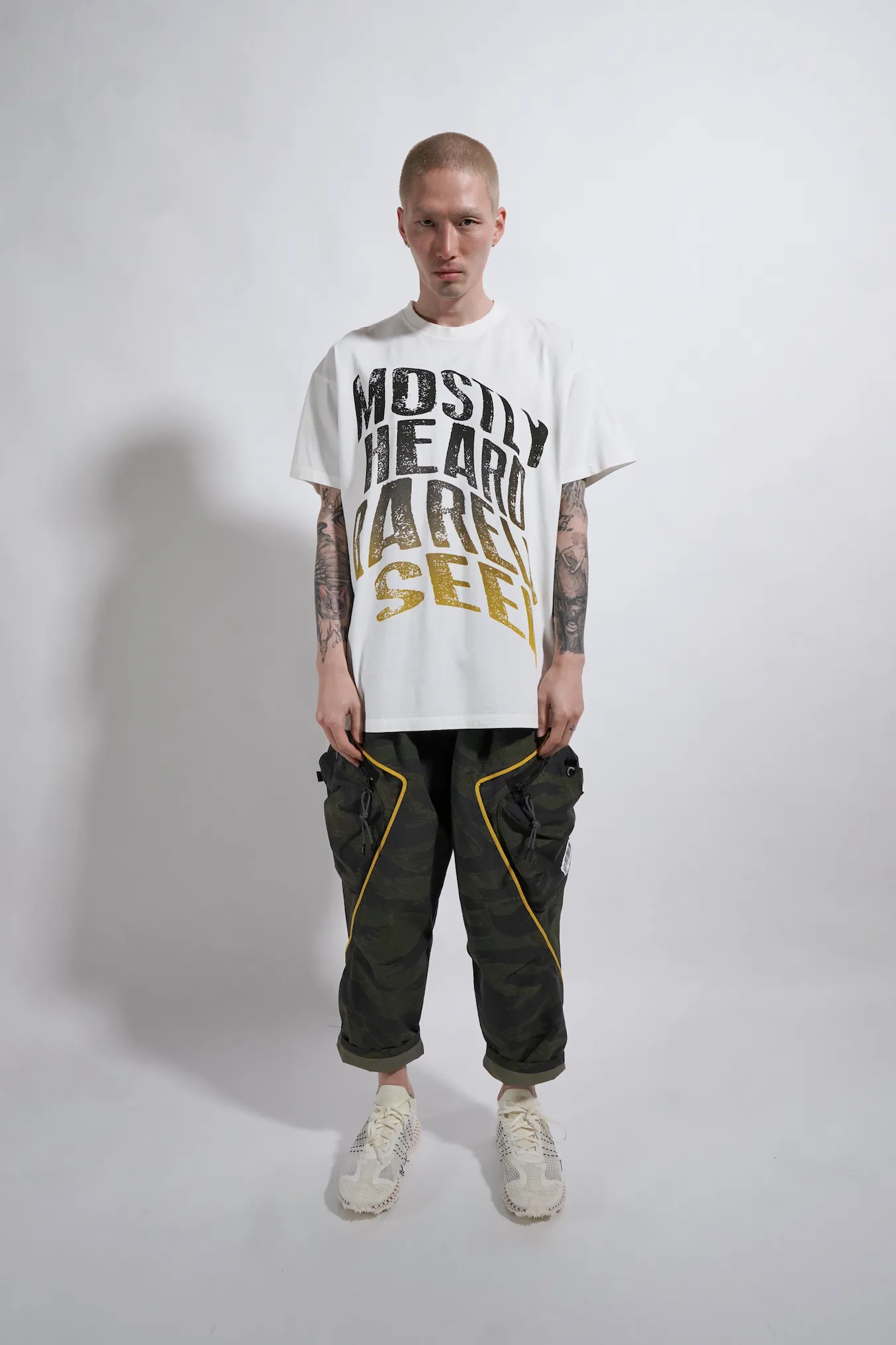 3D INSET POCKET PANT