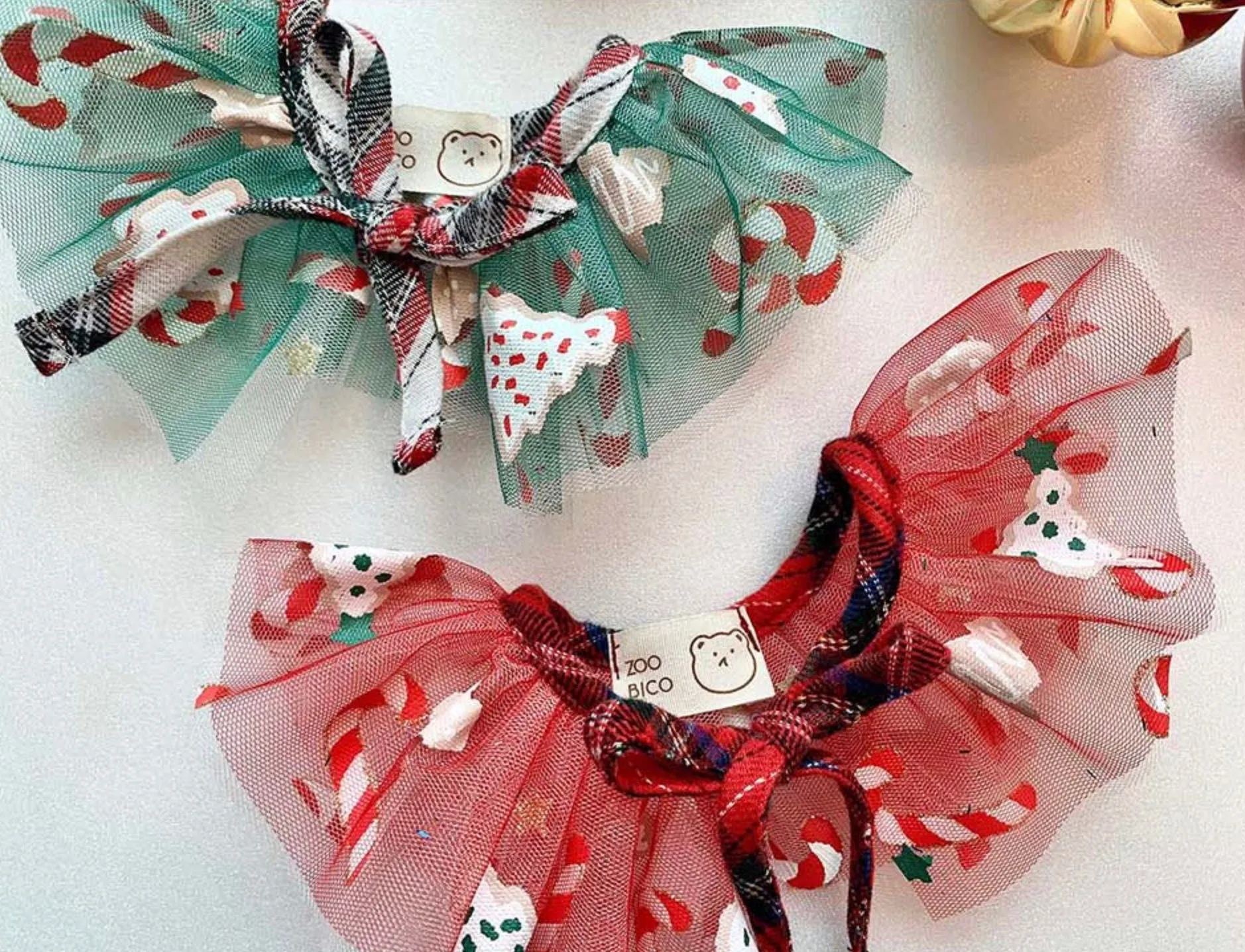 Christmas Chiffon Cape