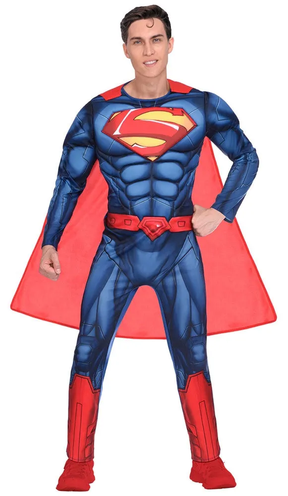 Classic Superman Overall Herrenkostüm