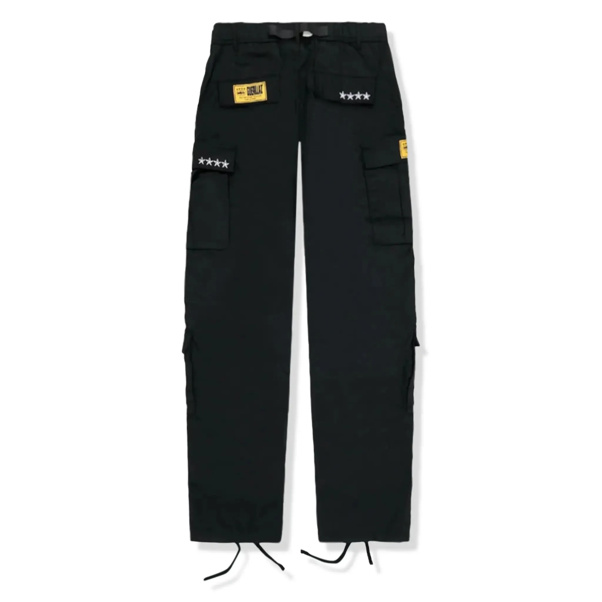 Corteiz Guerillaz Black White Cargo Pants
