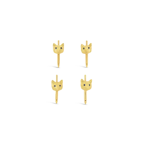 Fox Head Shirt Stud Set