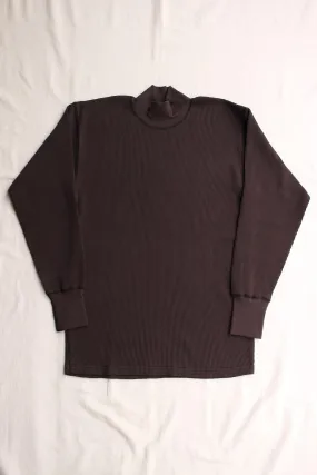 FREEWHEELERS / HIGH NECK THERMAL LONG SLEEVE SHIRT (#1835007,BLACK) / 2020 model