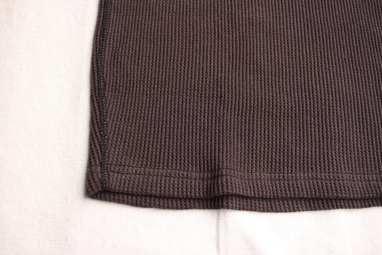 FREEWHEELERS / HIGH NECK THERMAL LONG SLEEVE SHIRT (#1835007,BLACK) / 2020 model