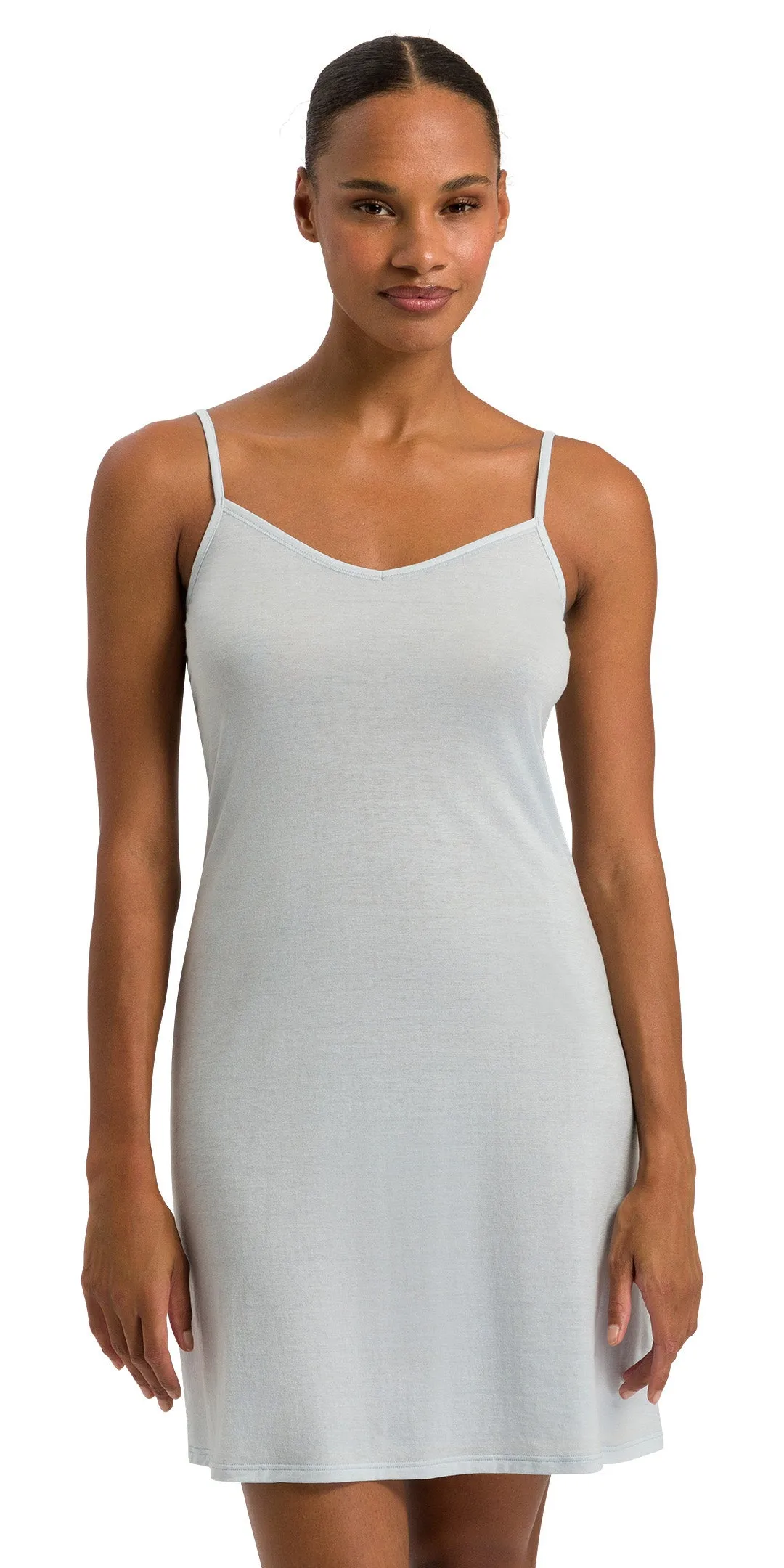 Hanro Ultralight Cotton Bodydress | WHISPERING BLUE