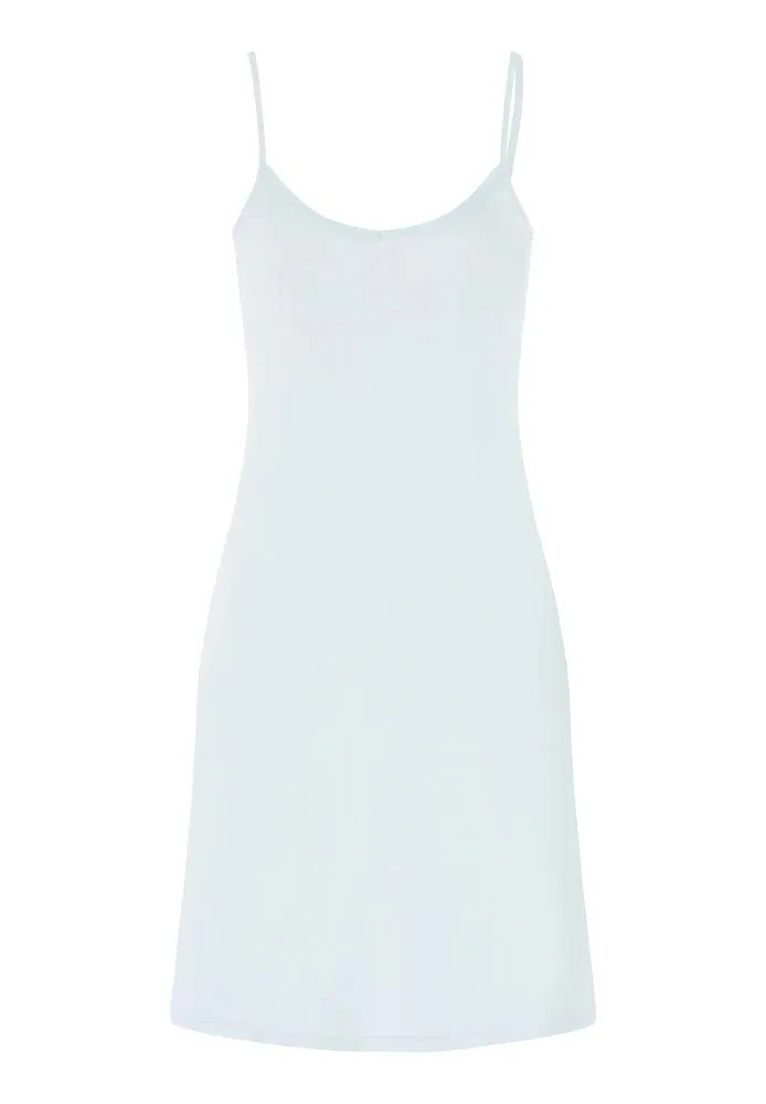 Hanro Ultralight Cotton Bodydress | WHISPERING BLUE