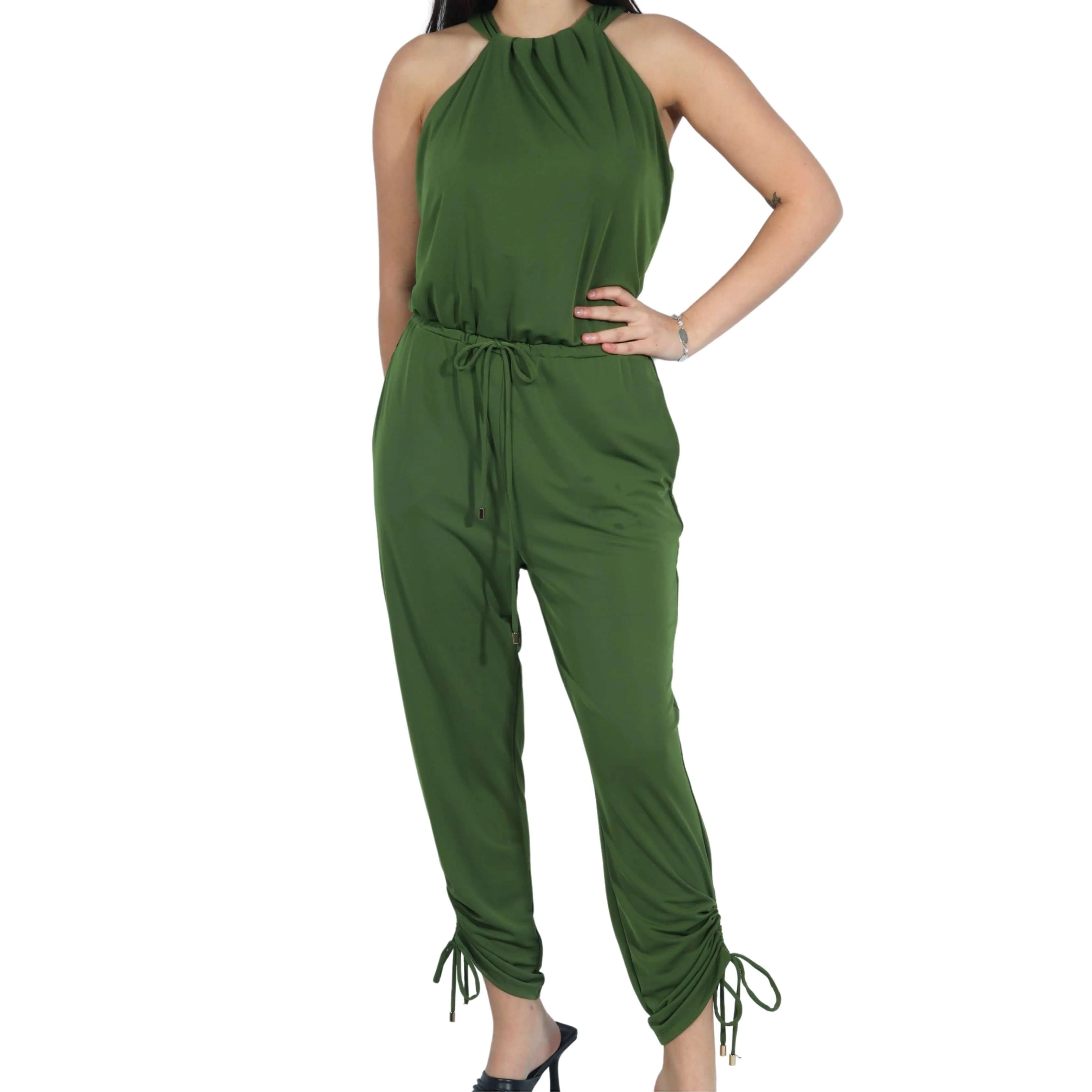 INC - Halter-Style Jumpsuit