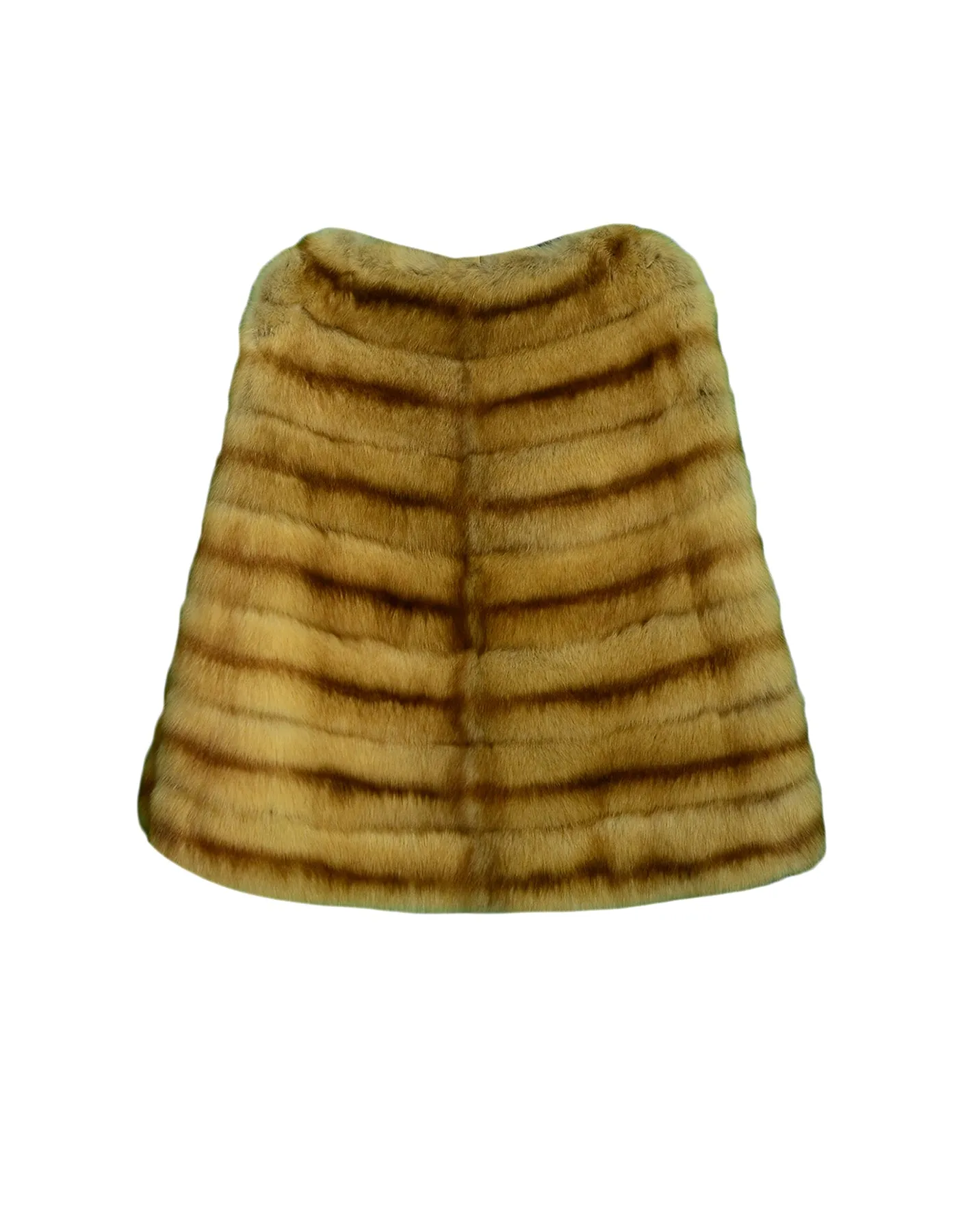 J Mendel Russian Golden Sable Poncho
