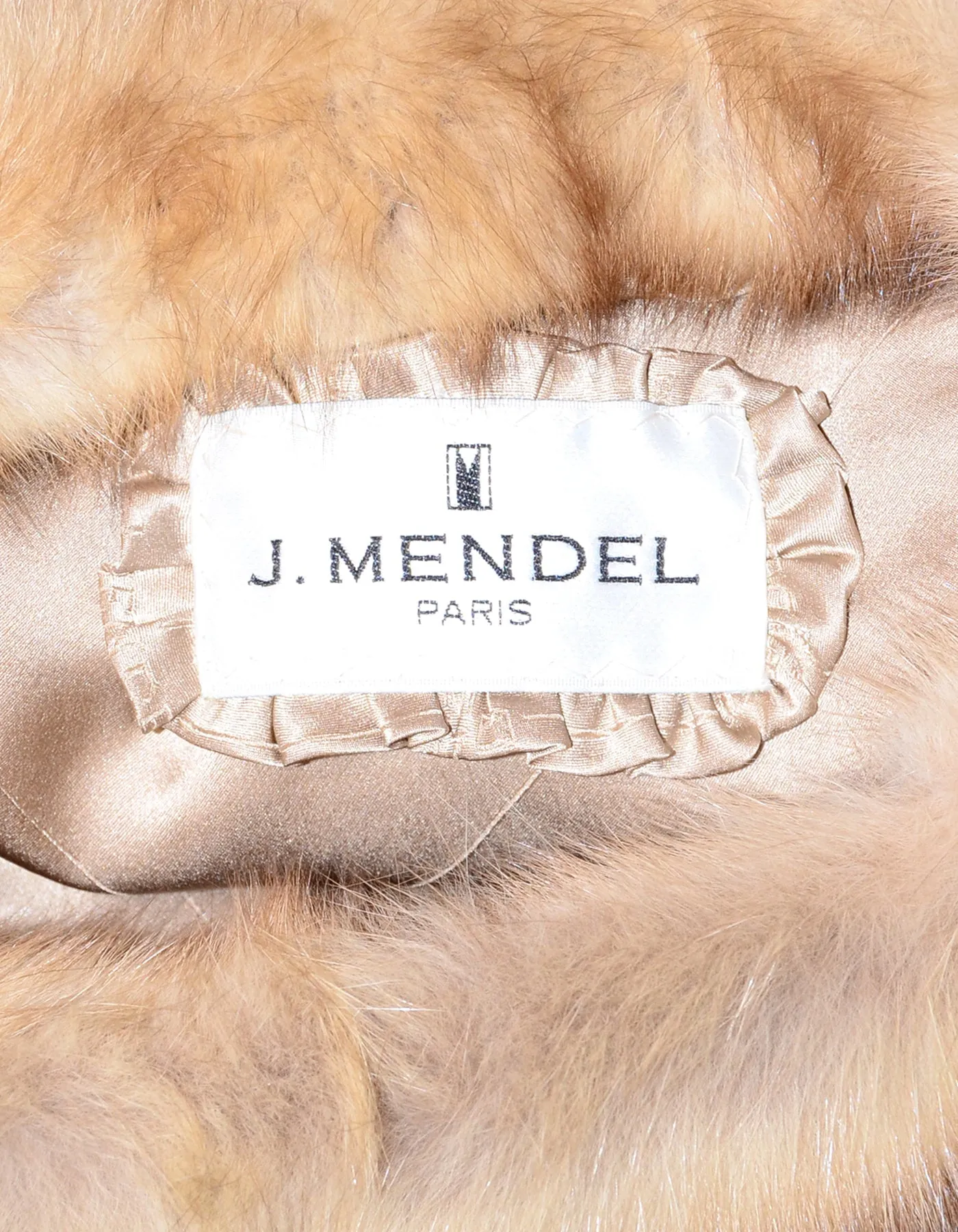 J Mendel Russian Golden Sable Poncho