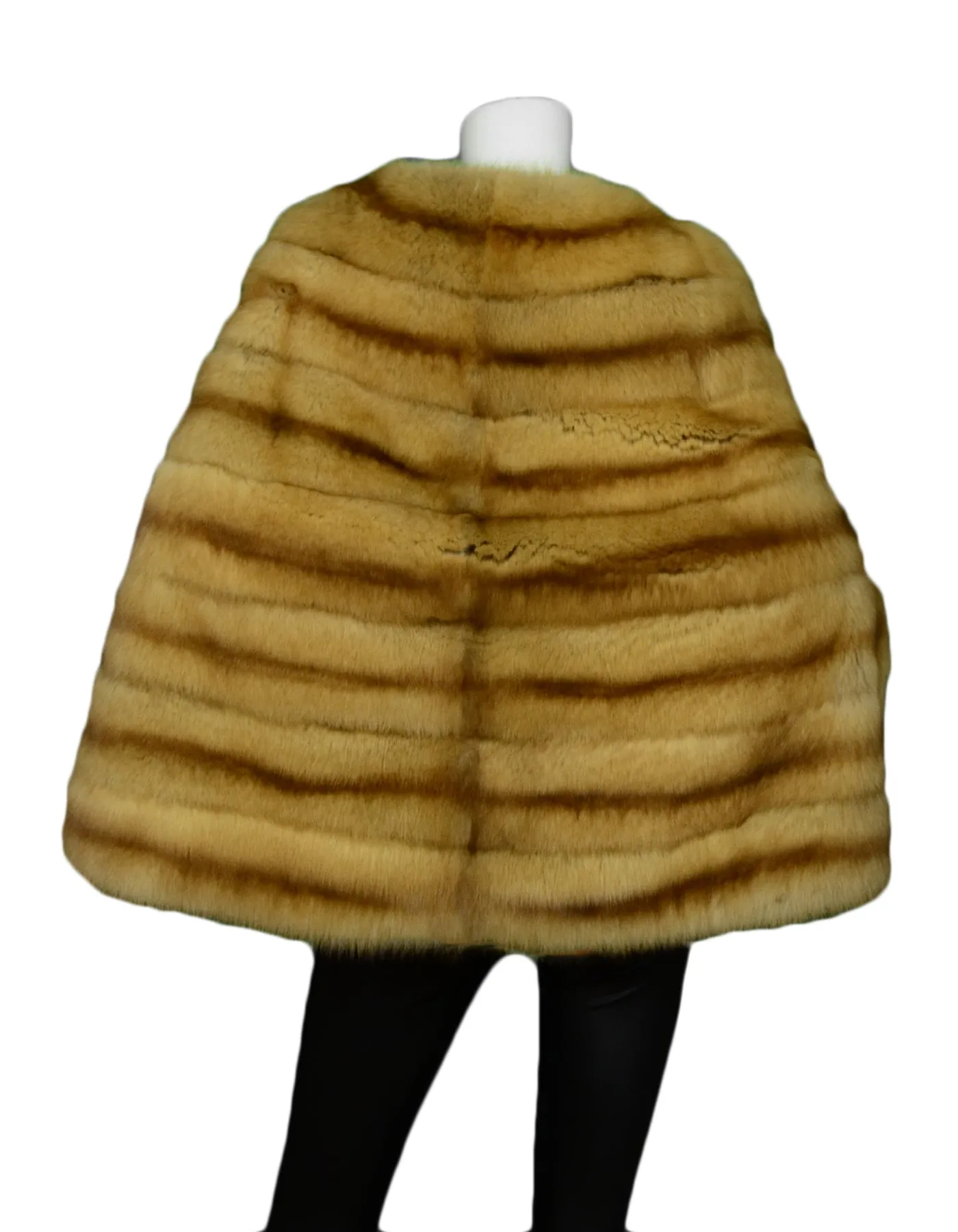 J Mendel Russian Golden Sable Poncho