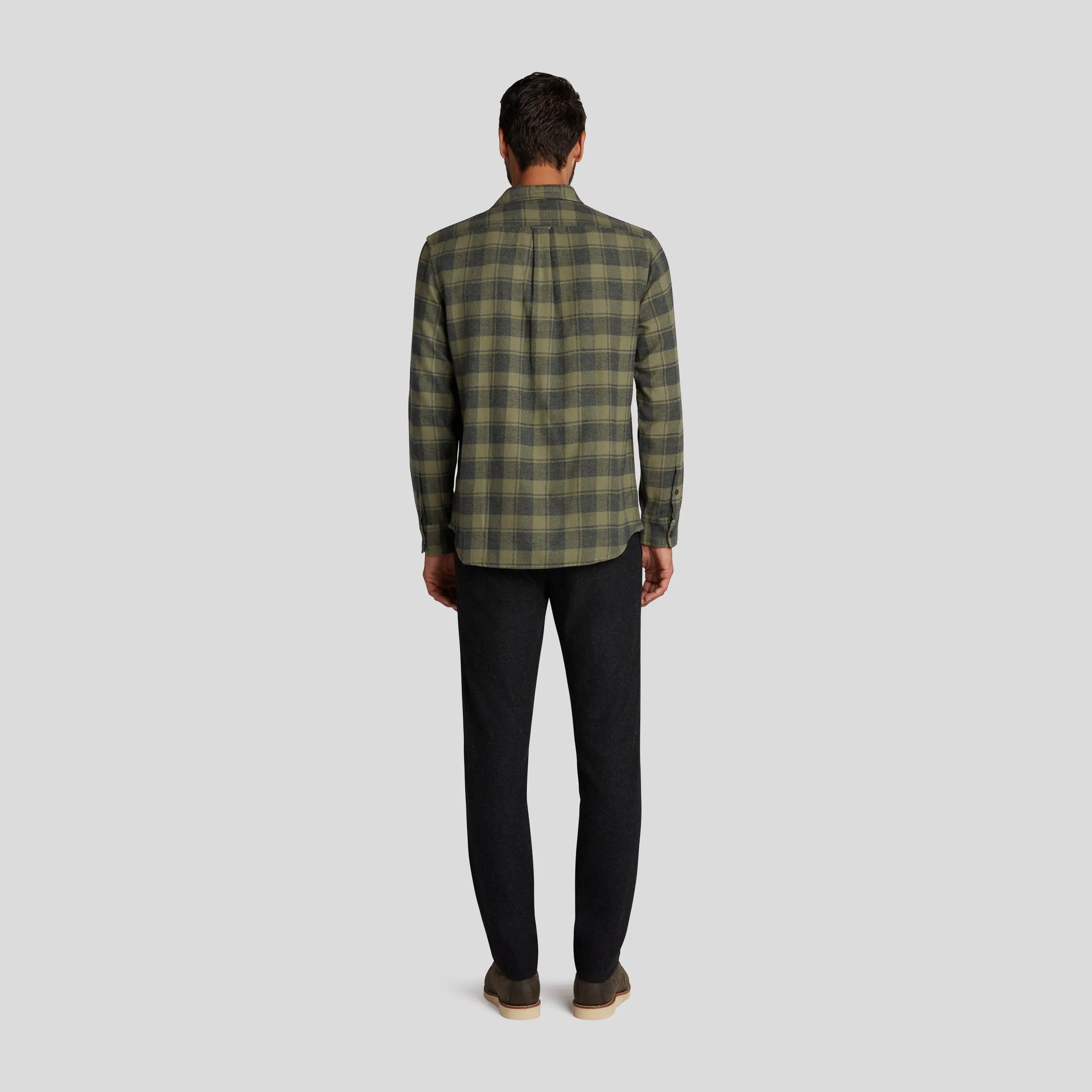 Jaspe Midweight Twill - Grape Leaf Plaid