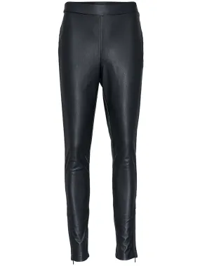 Logo Slit Nylon Leggings