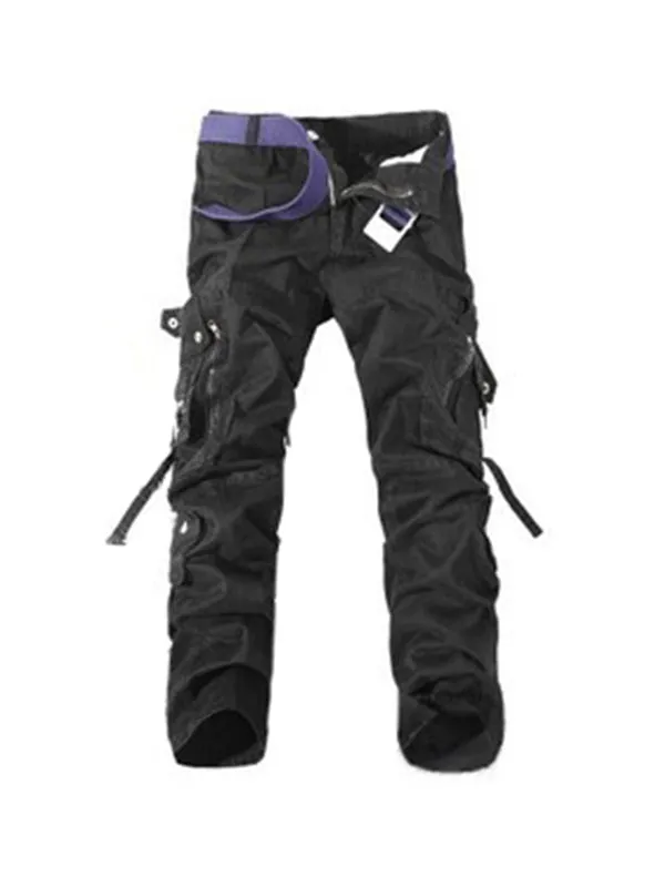 Men'S Multi-Pocket Washable Movement Cargo Pants