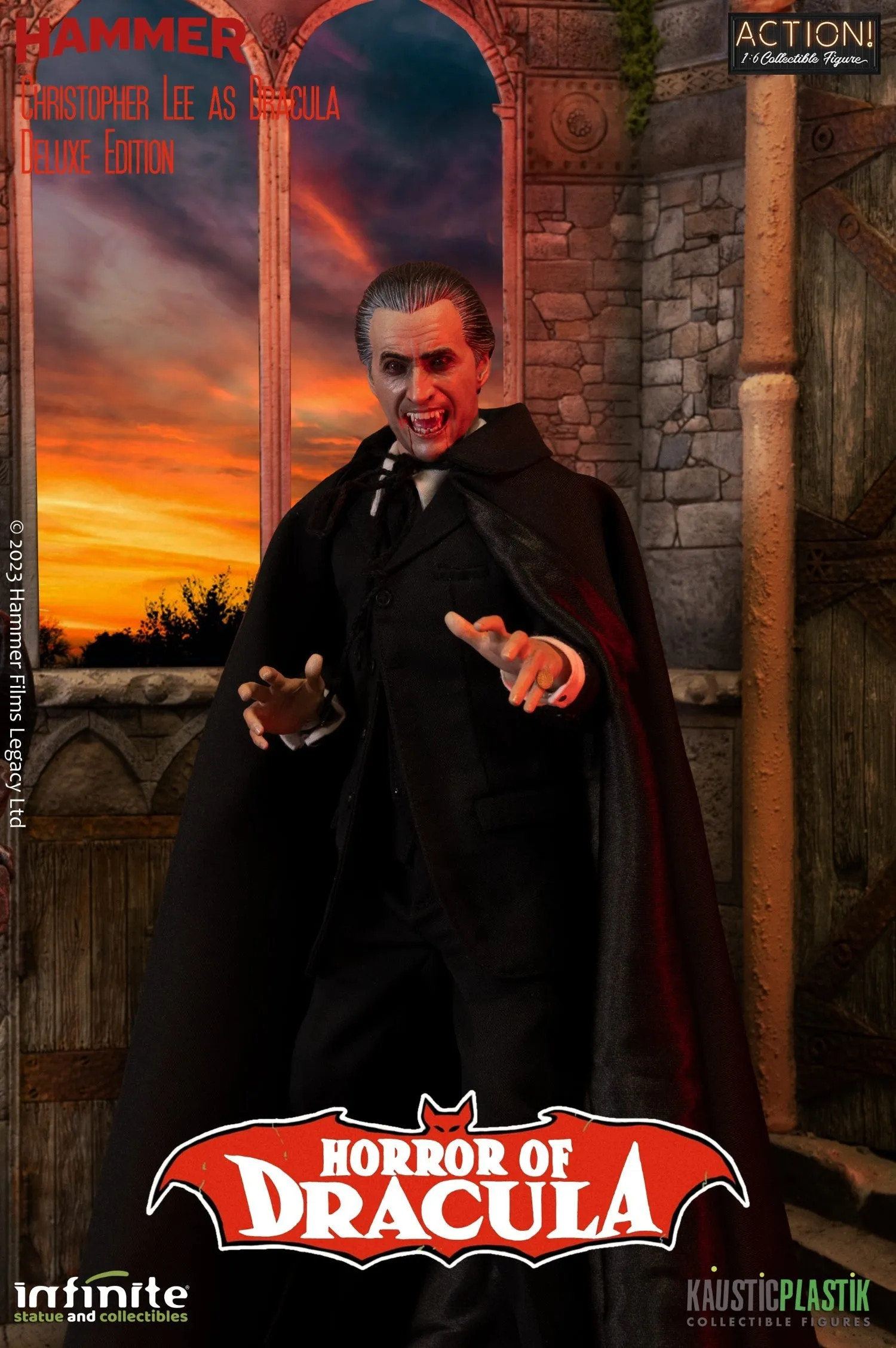 Pre-order 1/6 Infinite Statue X Kaustic Plastik HORROR OF DRACULA: Count DRACULA