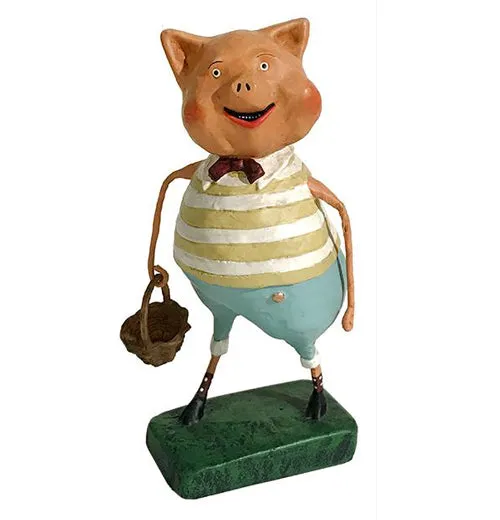 "Three Lil' Pigs" Figurine