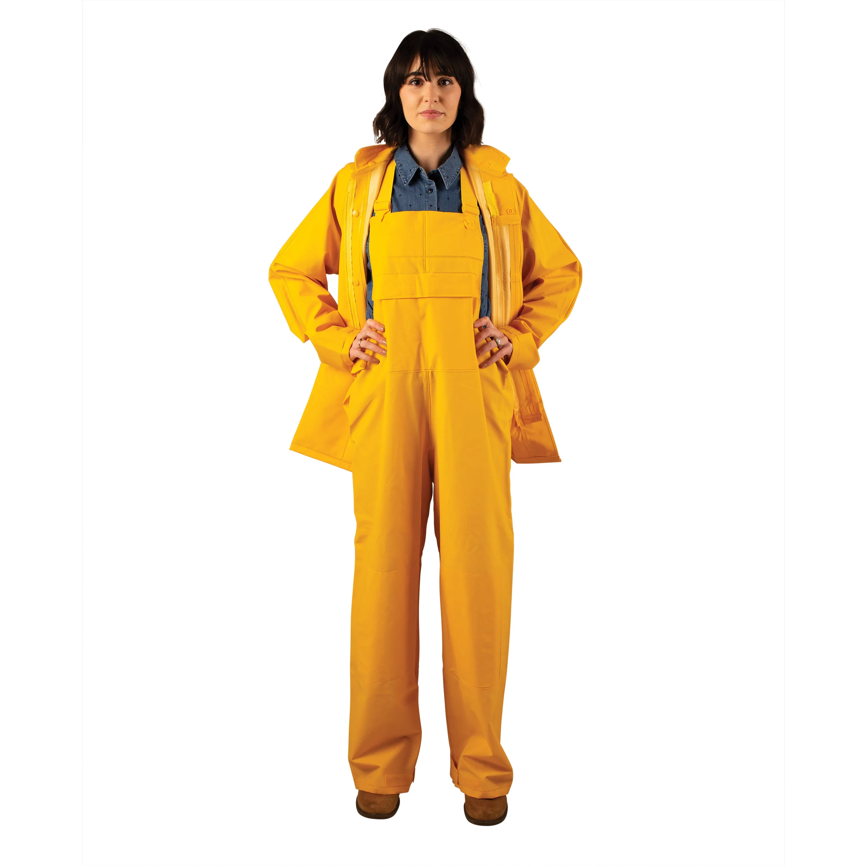 Stansport Commercial Rainsuit - Yellow - 2Xl