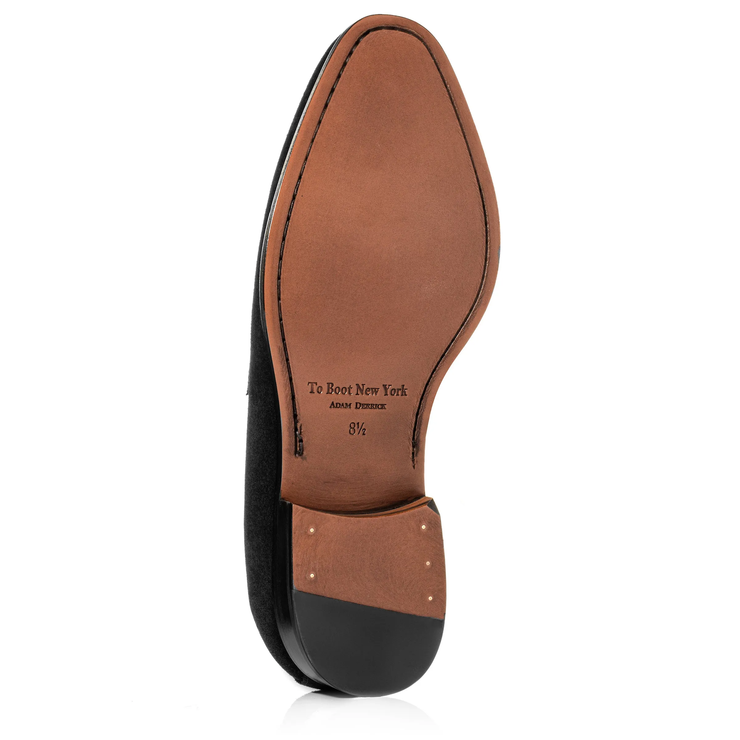 Tesoro Black Suede Slip On