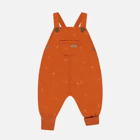 The Acorn Corduroy Overalls - Burnt Orange - BABY