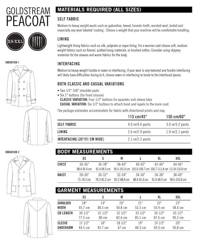 Thread Theory - Goldstream Peacoat