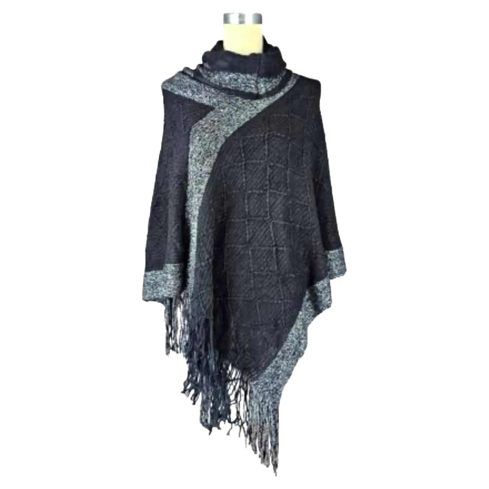 Winter DEIA Poncho Free size
