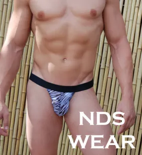Zebra Print Net Jockstrap - Expertly Crafted for Optimal Comfort and Style - By NDS Wear